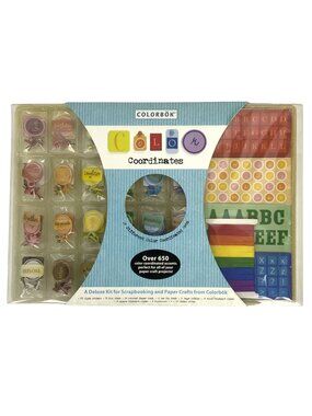Colorbok Color Coordinates 650 Accents Kit For Scrapbooking & Paper Crafts New
